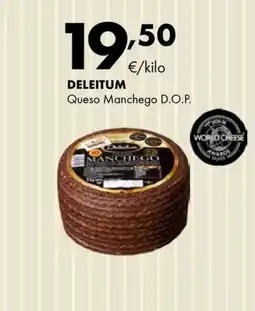Supermercados Lupa Deleitum queso manchego d.o.p. oferta