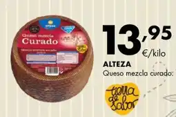 Supermercados Lupa Alteza queso mezcla curado oferta