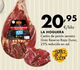 Supermercados Lupa La Hoguera centro de jamón serrano oferta
