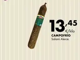 Supermercados Lupa Campo Frío Salami Alerce oferta