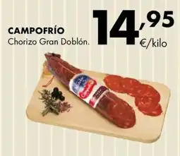 Supermercados Lupa Campo Frío chorizo gran doblón oferta
