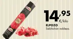 Supermercados Lupa Elpozo salchichón nobleza oferta