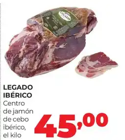 Alimerka Legado Ibérico centro de jamón de cebo ibérico oferta