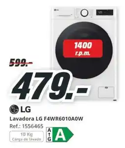 MediaMarkt LG lavadora lg f4wr6010a0w oferta