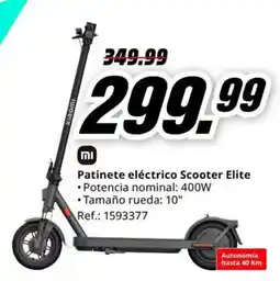 MediaMarkt Xiaomi scooter elite oferta
