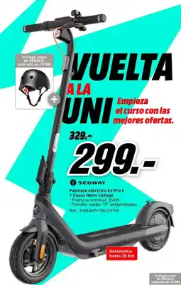 MediaMarkt Segway patinete eléctrico E2 Pro E oferta