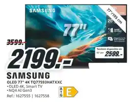 MediaMarkt samsung oled 77" 4k tq77s93hatxxc oferta