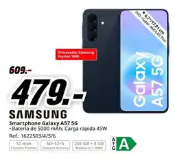 MediaMarkt Samsung smartphone galaxy a57 5g oferta