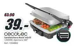 MediaMarkt cecotec sandwichera rock'ngrill oferta