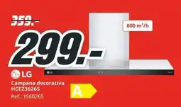 MediaMarkt LG campana decorativa HCEZ3626S oferta