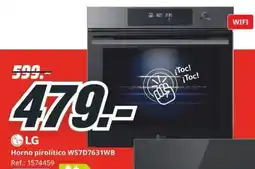 MediaMarkt LG horno pirolítico ws7d7631wb oferta