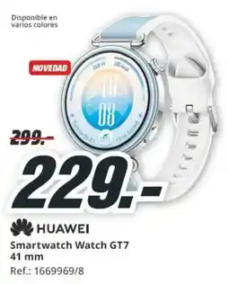 MediaMarkt Huawei smartwatch watch gt7 41 mm oferta