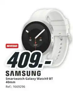 MediaMarkt samsung smartwatch galaxy watch9 bt 40mm oferta