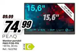 MediaMarkt Pelaq monitor portátil PMO P150-FFK oferta