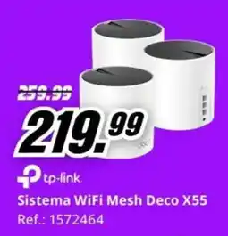 MediaMarkt tp-link sistema wifi mesh deco x55 oferta