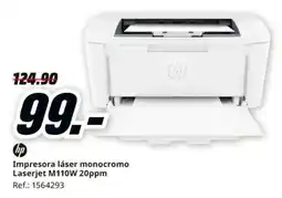 MediaMarkt hp impresora láser monocromo laserjet m110w 20ppm oferta