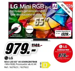 MediaMarkt LG Mini RGB evo AI oferta