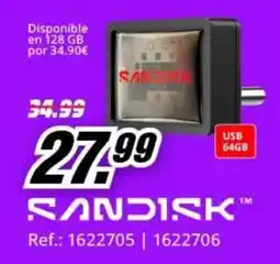 MediaMarkt sandisk usb 64gb oferta