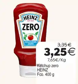 Plenus Supermercados Heinz ketchup zero oferta