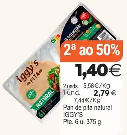 Plenus Supermercados iggy's pita natural oferta