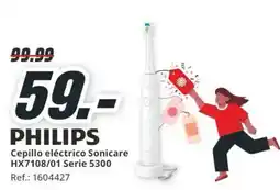 MediaMarkt philips cepillo eléctrico sonicare hx7108/01 serie 5300 oferta