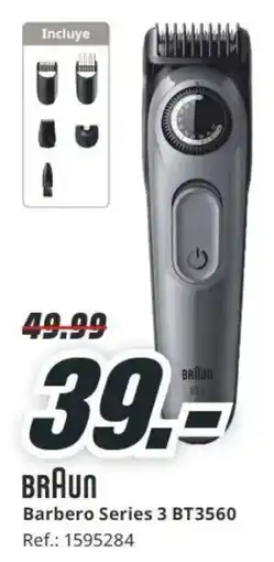 MediaMarkt Braun Barbero Series 3 BT3560 oferta