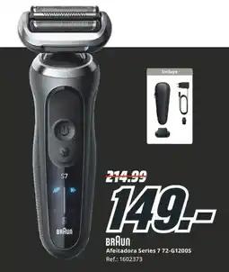 MediaMarkt Braun afeitadora series 7 72-g1200s oferta