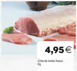 Plenus Supermercados Cinta de lombo fresco oferta