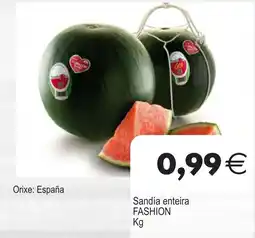 Plenus Supermercados Sandía entera FASHION oferta