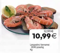 Plenus Supermercados Langostino Vannamei oferta