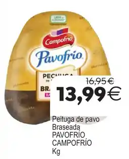 Plenus Supermercados Pavofrio peituga de pavo braseada oferta