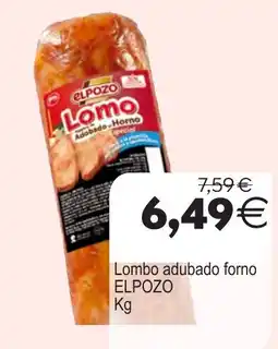 Plenus Supermercados Elpozo lombo adubado forno oferta