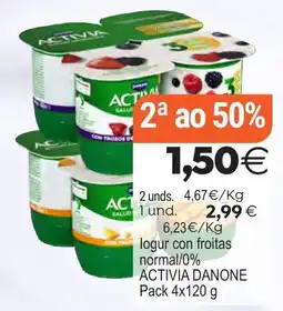 Plenus Supermercados activia danone oferta