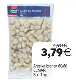 Plenus Supermercados Elmar almeja del pacifico blanca oferta