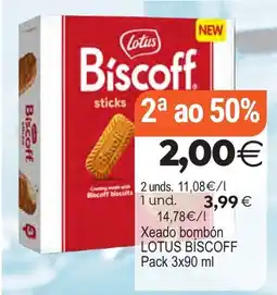 Plenus Supermercados Lotus Biscoff sticks oferta