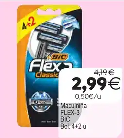 Plenus Supermercados Bic maquinilla flex-3 oferta