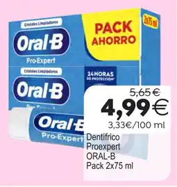 Plenus Supermercados Oral-B Dentífrico Proexpert oferta