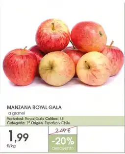 Supermercados Plaza Manzana royal gala oferta