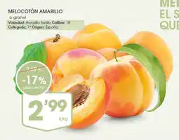 Supermercados Plaza Melocotón amarillo oferta
