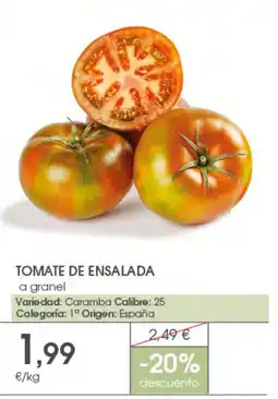 Supermercados Plaza tomate de ensalada oferta