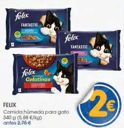 Supermercados Plaza felix comida húmeda para gato oferta