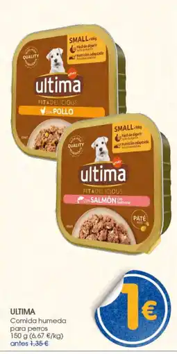 Supermercados Plaza ultima comida humeda para perros oferta