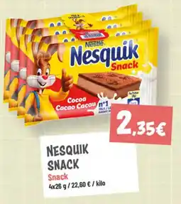 Supermercados Plaza Nesquik Snack oferta