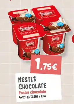 Supermercados Plaza Nestlé chocolate oferta