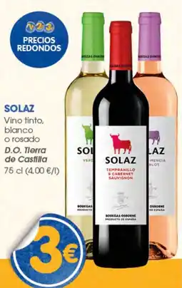 Supermercados Plaza Solaz oferta