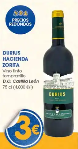 Supermercados Plaza Durius Hacienda Zorita oferta