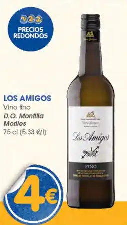 Supermercados Plaza Los Amigos vino fino oferta