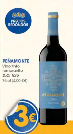 Supermercados Plaza Peñamonte vino tinto tempranillo oferta