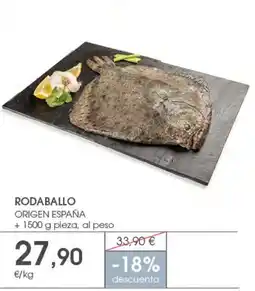 Supermercados Plaza Rodaballo oferta