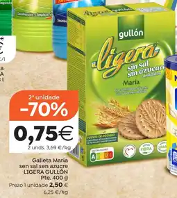 Plenus Supermercados Gullón ligera sin sal sin azúcare añadidos maría oferta
